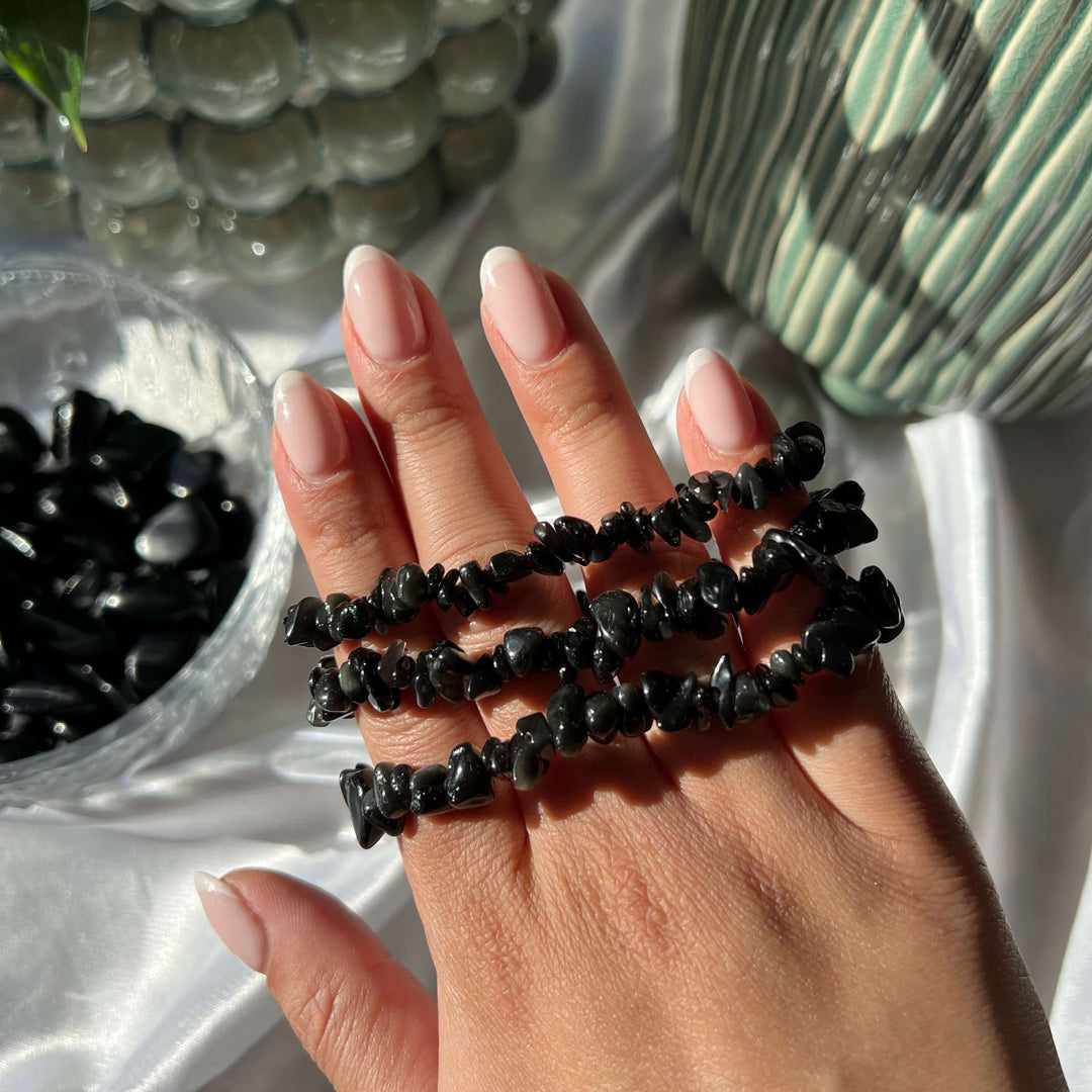 Black Obsidian Bracelet - My Sacred Soul