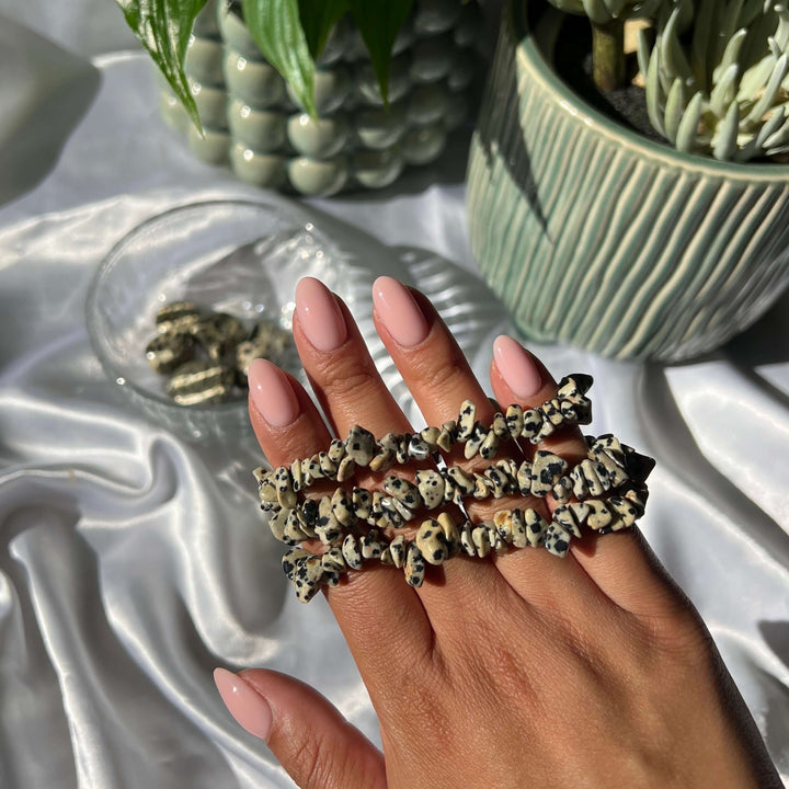Dalmatian Jasper Bracelet - My Sacred Soul