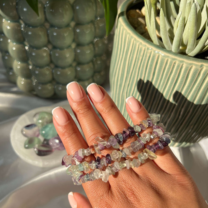 Rainbow Fluorite Bracelet - My Sacred Soul