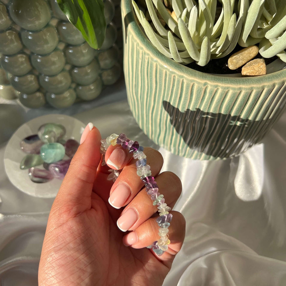 Rainbow Fluorite Bracelet - My Sacred Soul