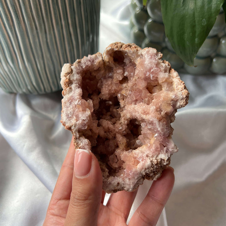 Pink Amethyst Geode - My Sacred Soul