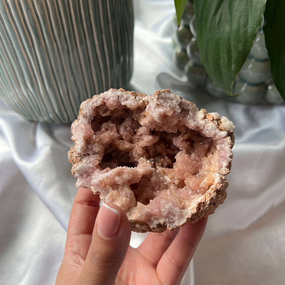 Pink Amethyst Geode - My Sacred Soul