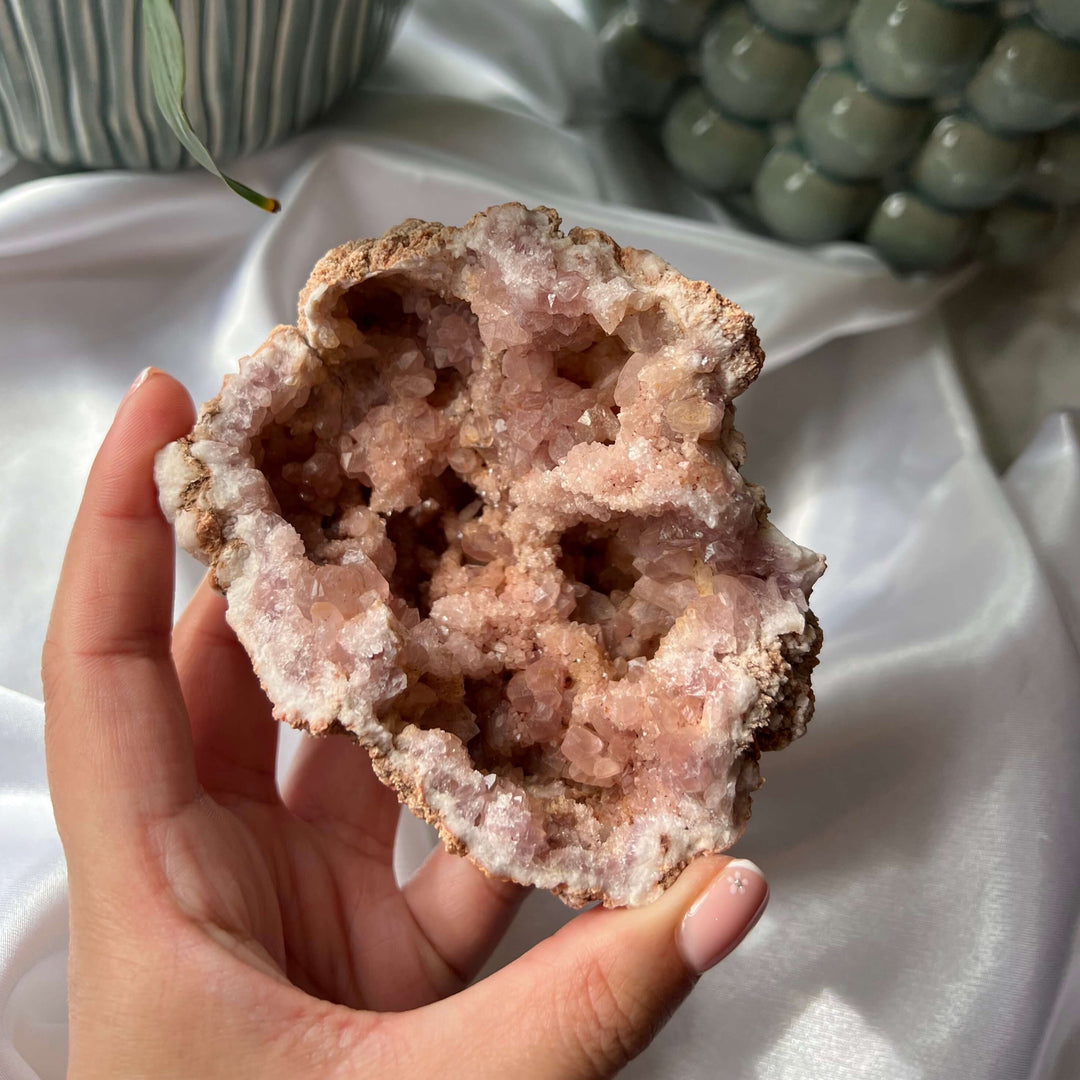 Pink Amethyst Geode - My Sacred Soul