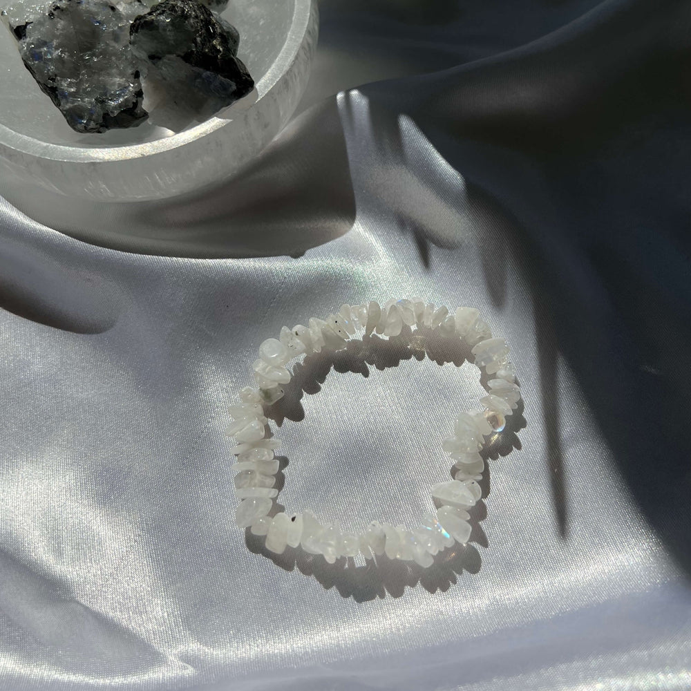 Rainbow Moonstone Bracelet - My Sacred Soul