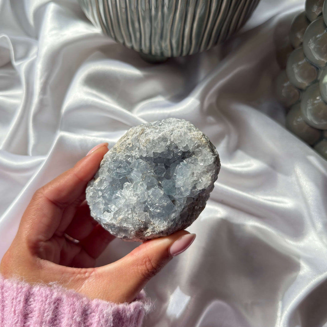 Celestite Clusters - My Sacred Soul