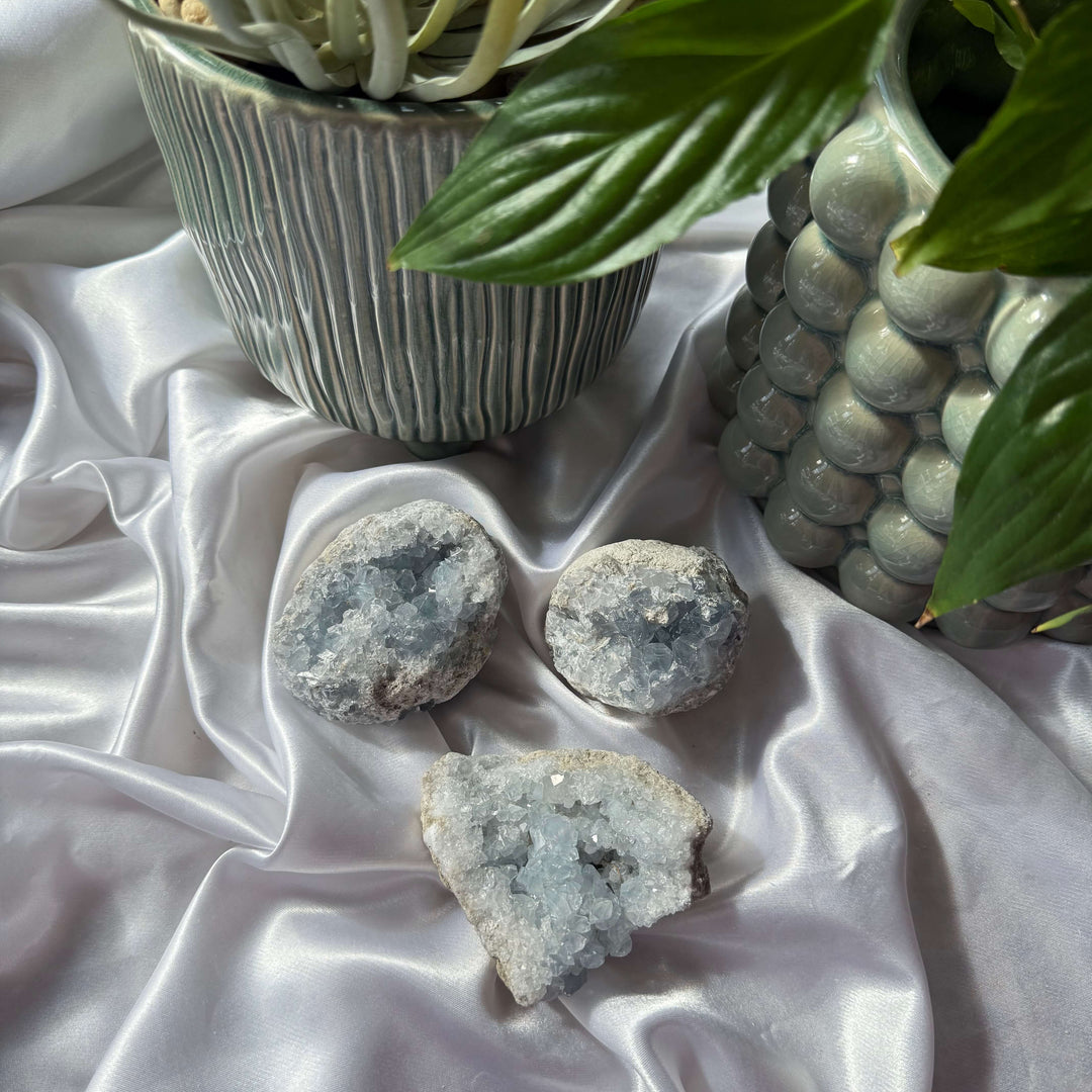Celestite Clusters - My Sacred Soul