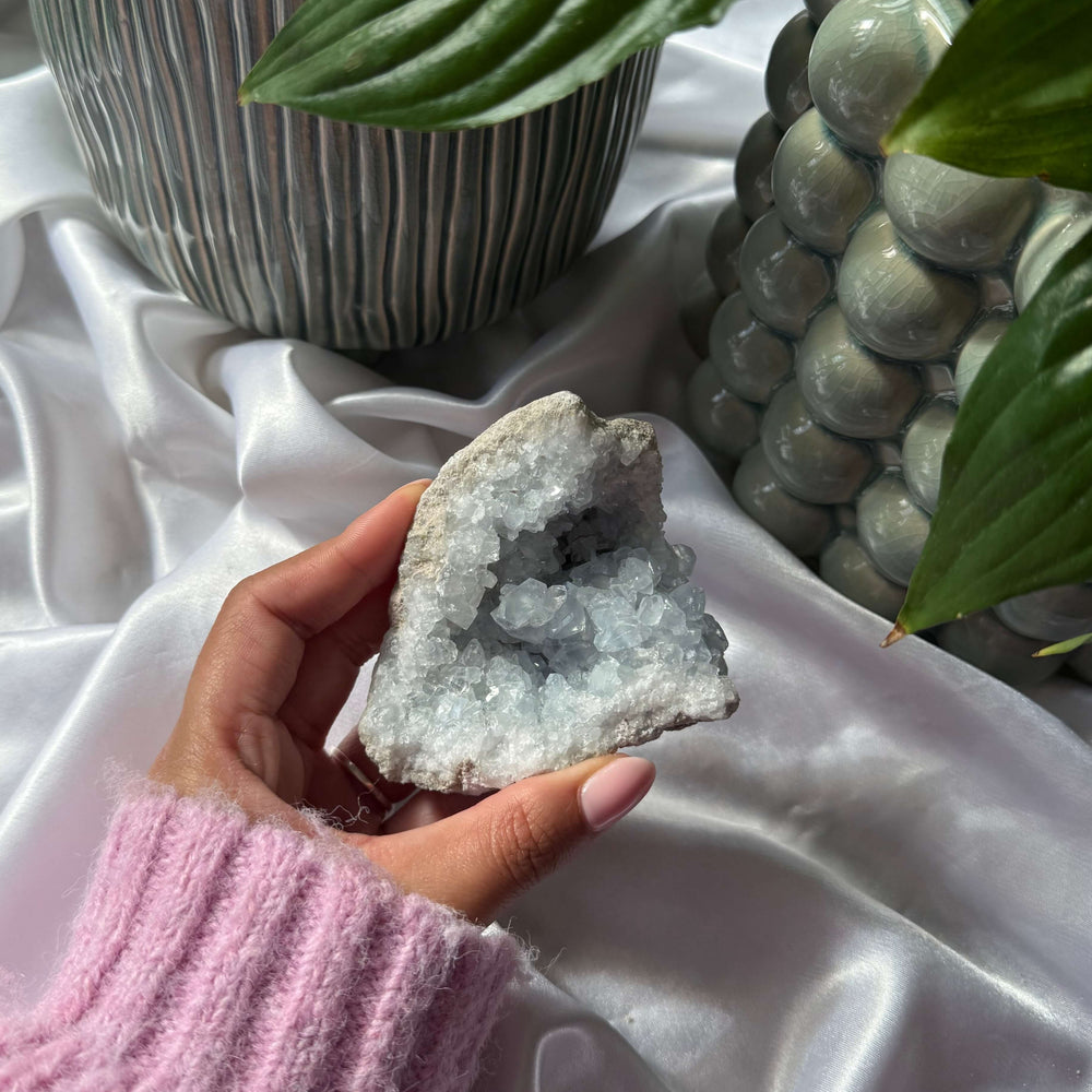 Celestite Clusters - My Sacred Soul