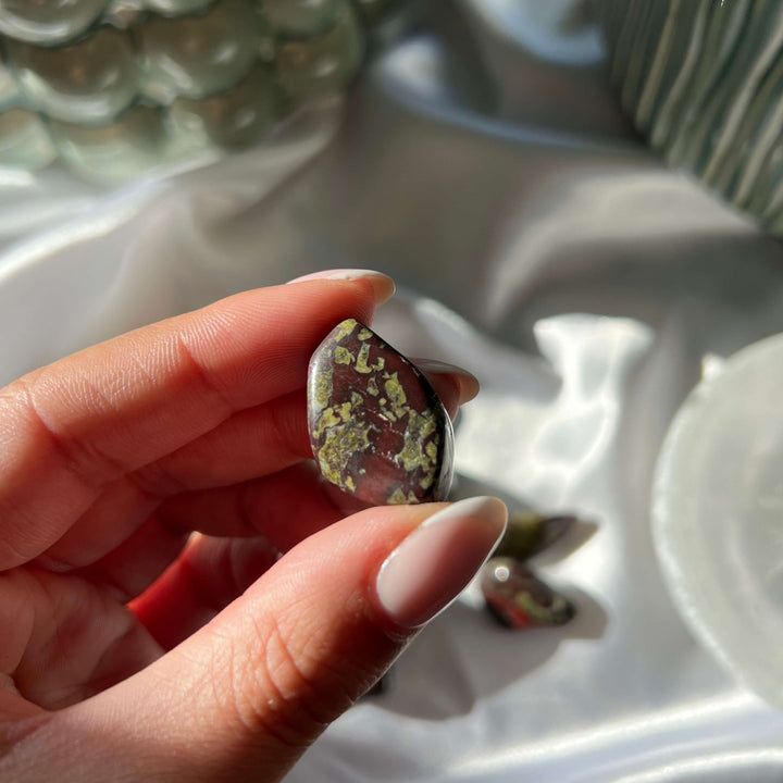 Dragon's Blood Jasper Tumbled Stones - My Sacred Soul