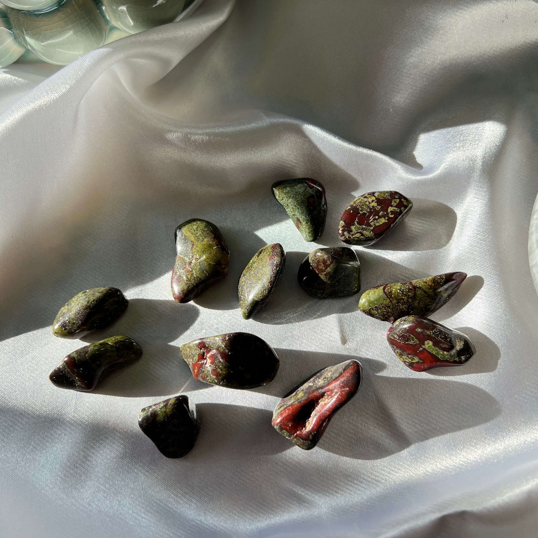 Dragon's Blood Jasper Tumbled Stones - My Sacred Soul