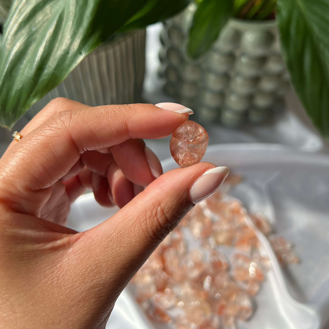 Fire Quartz Tumbled Stones - My Sacred Soul