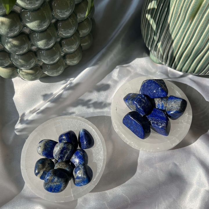 Lapis Lazuli Tumbled Stones - My Sacred Soul