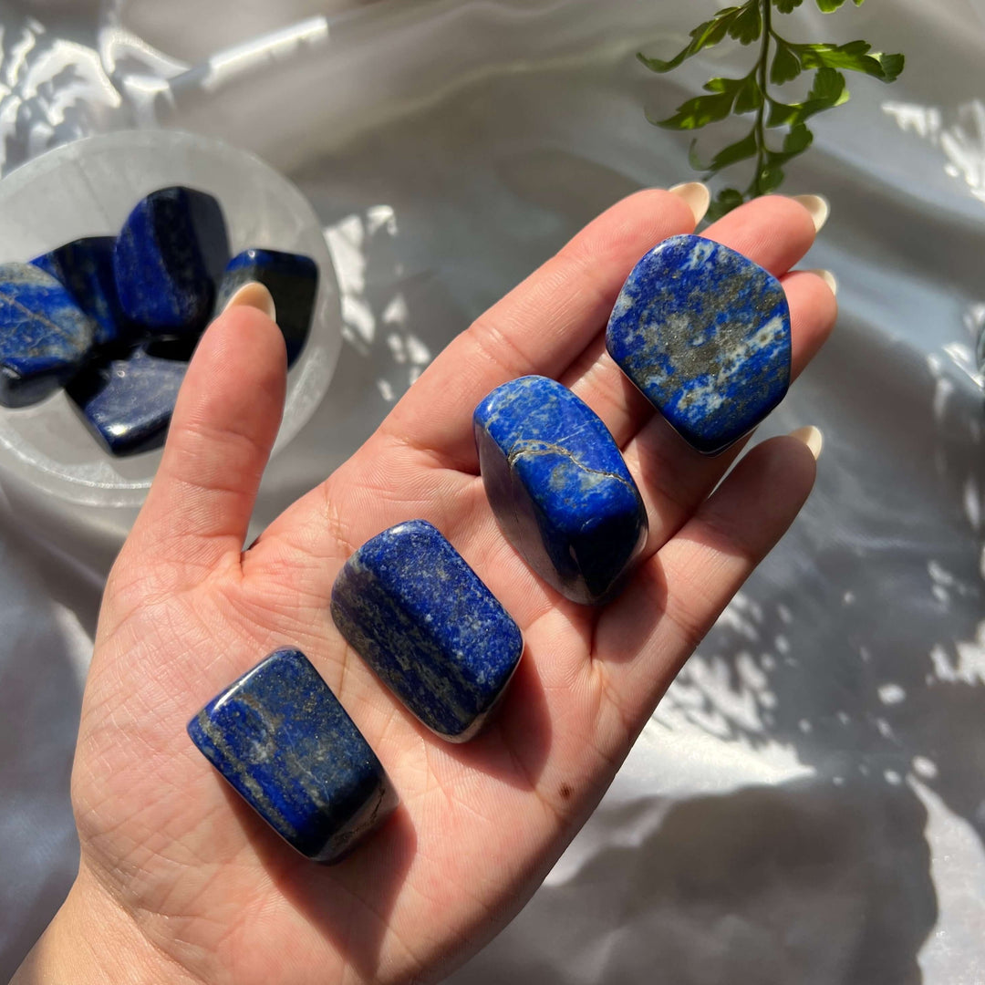 Lapis Lazuli Tumbled Stones - My Sacred Soul