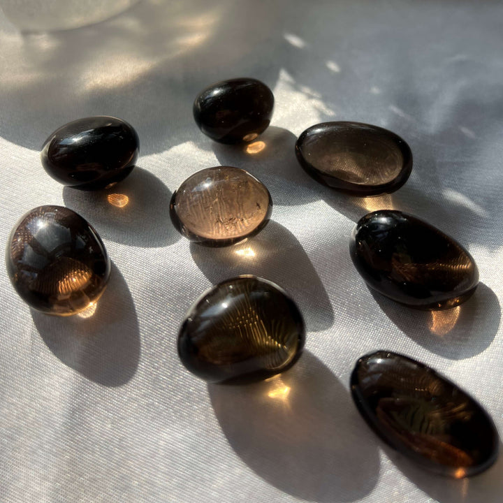 Smokey Quartz Tumbled Stones - My Sacred Soul