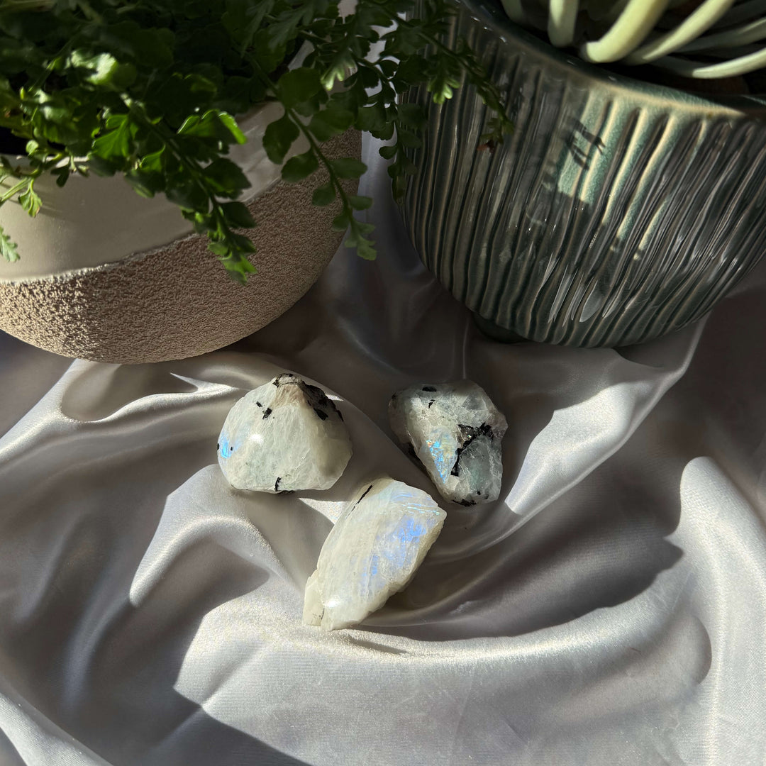 Rainbow Moonstone Chunk - My Sacred Soul