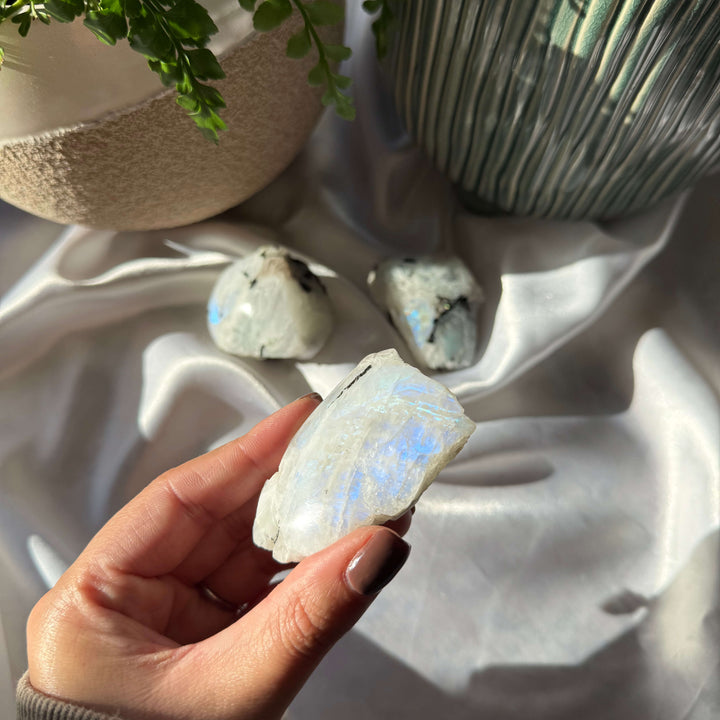 Rainbow Moonstone Chunk - My Sacred Soul