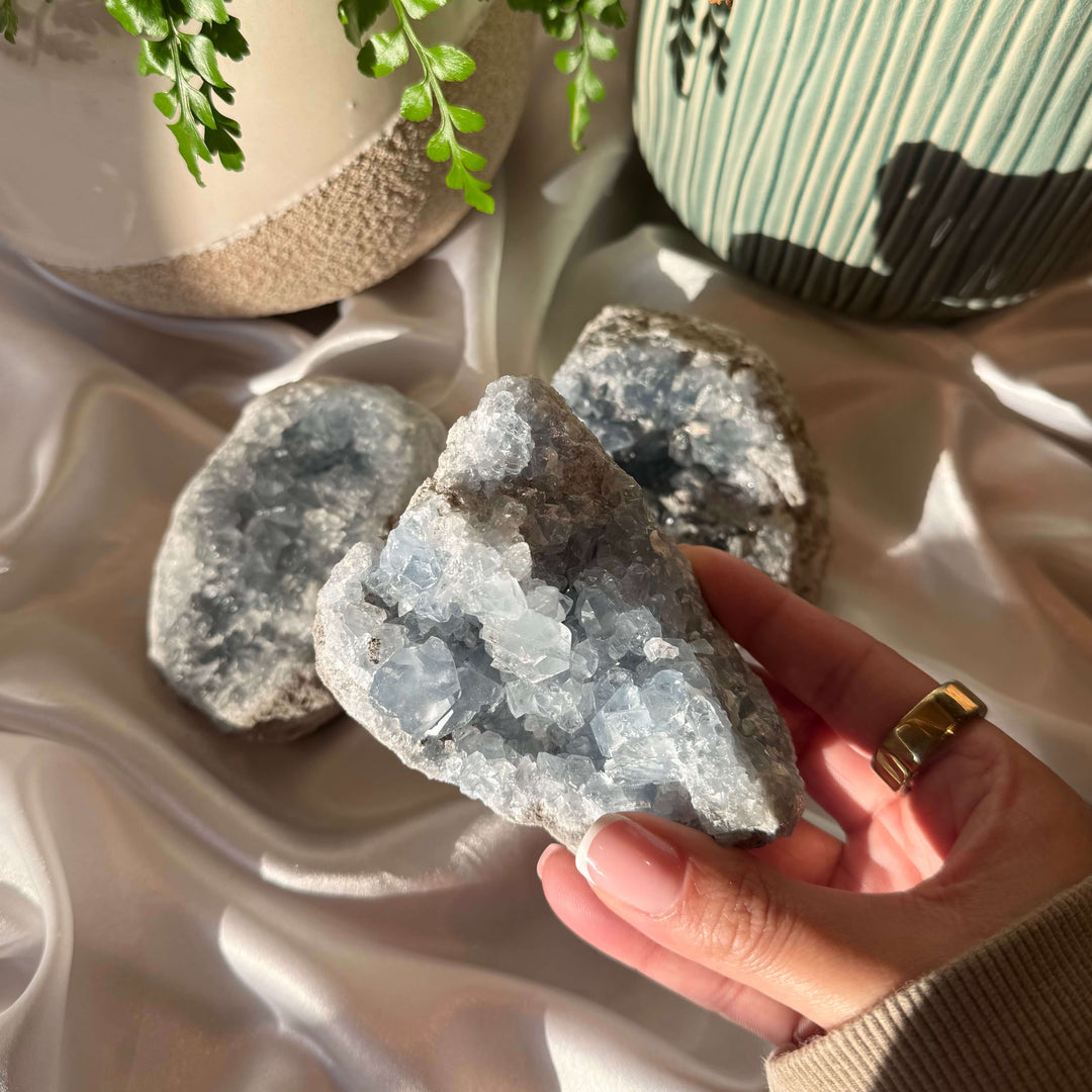 Celestite Cluster