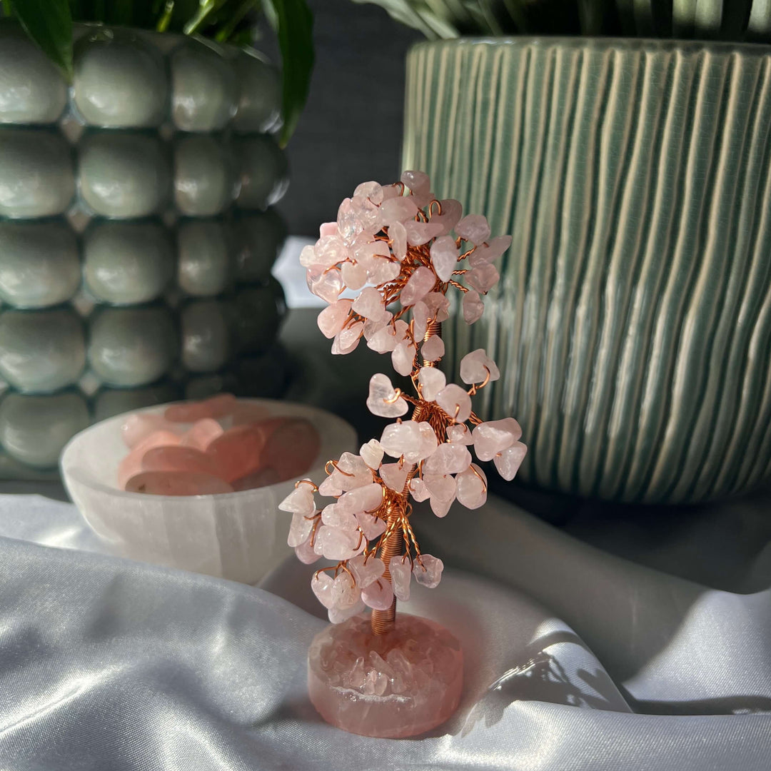 Rose Quartz Gem Tree - My Sacred Soul