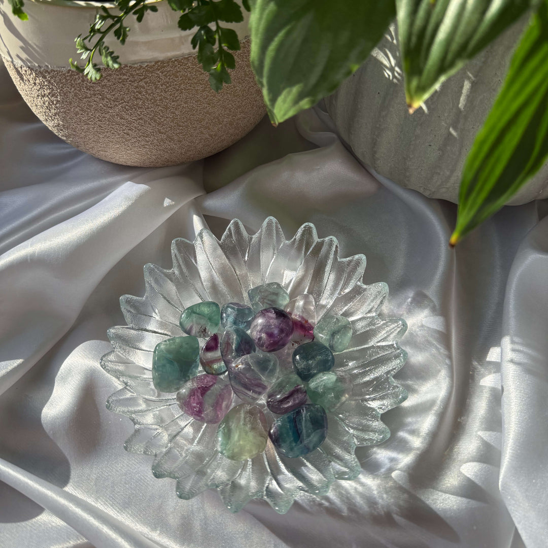 Rainbow Fluorite Tumbled Stones - My Sacred Soul