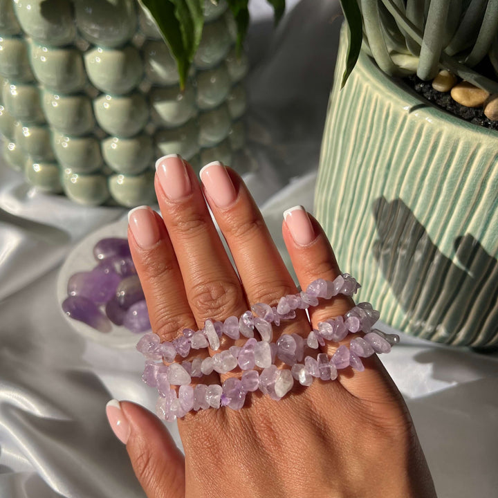 Lavender Amethyst Bracelet - My Sacred Soul