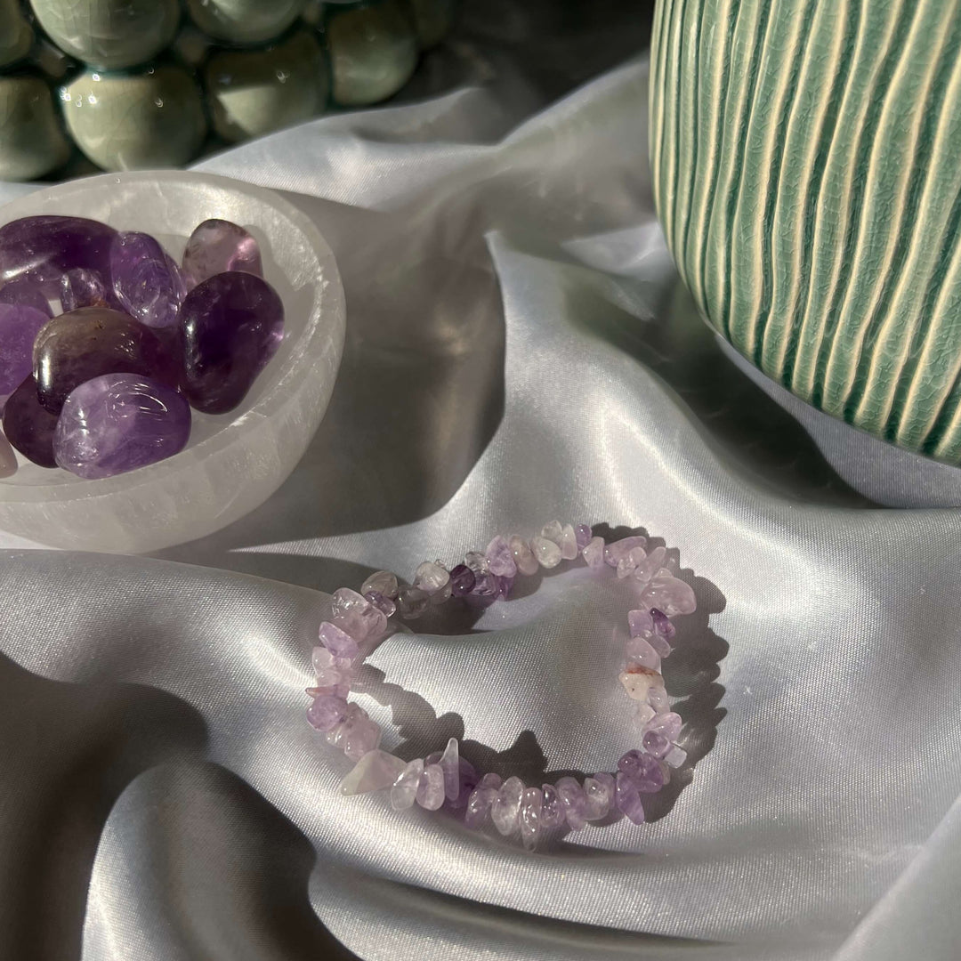 Lavender Amethyst Bracelet - My Sacred Soul