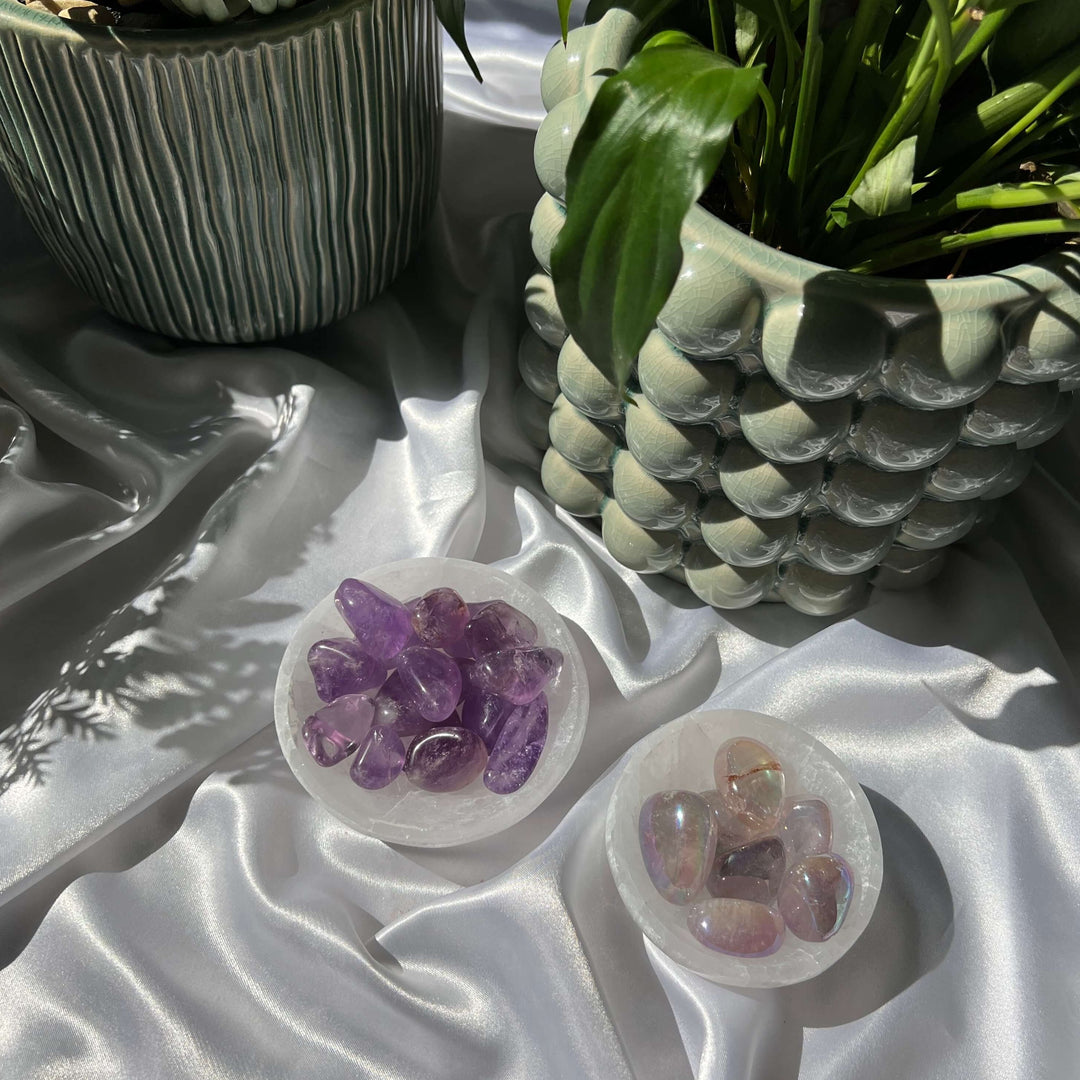 Selenite Cleansing Bowls - My Sacred Soul