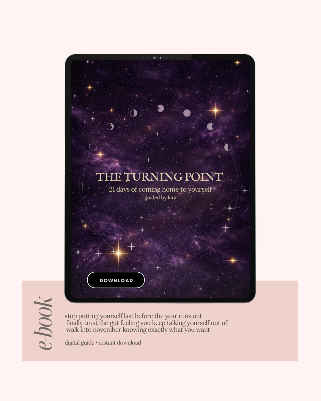 the turning point guide: 21 days of coming home to yourself