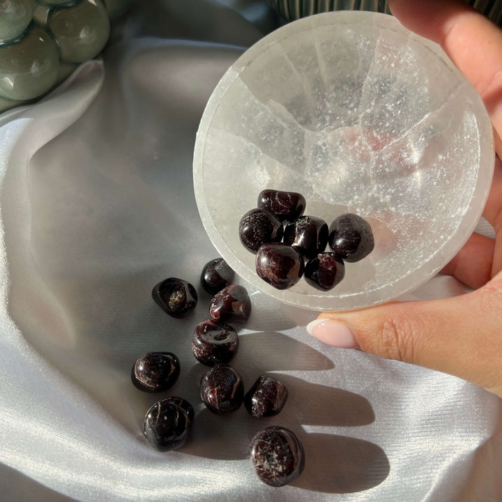 Garnet (Almandine) Tumbled Stones - My Sacred Soul