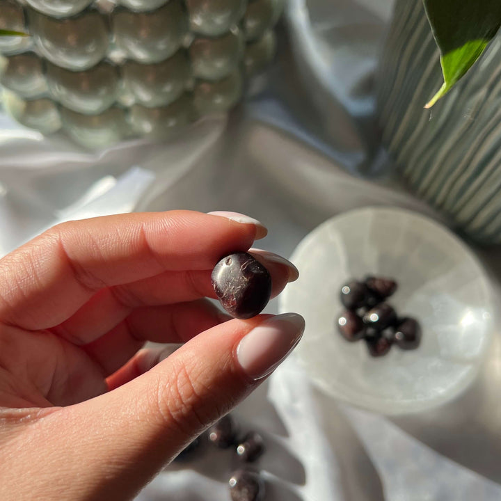 Garnet (Almandine) Tumbled Stones - My Sacred Soul