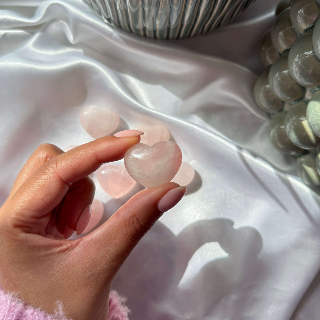 Rose Quartz Heart - My Sacred Soul