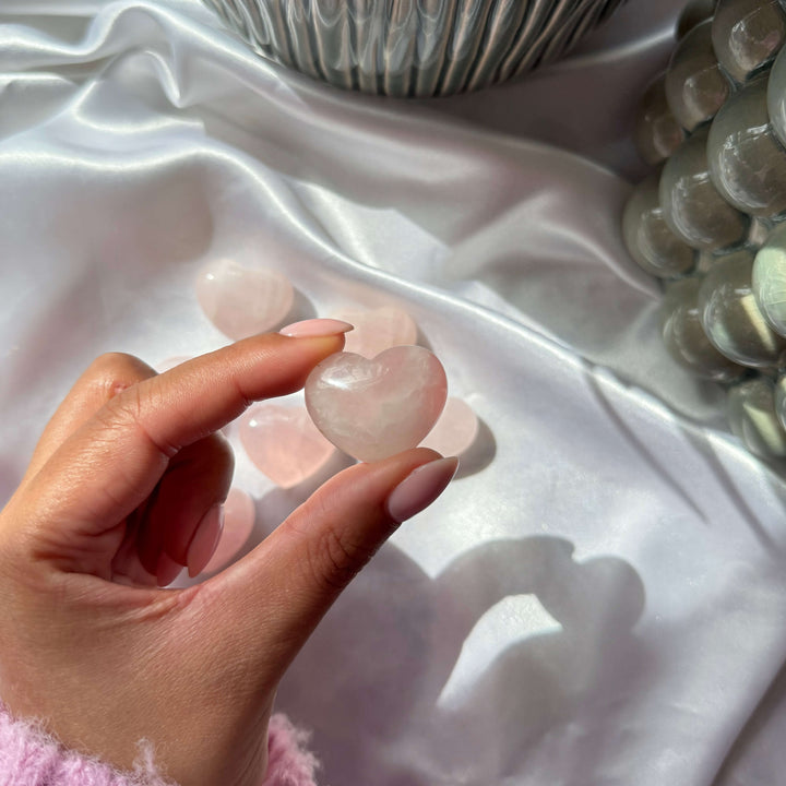 Rose Quartz Heart - My Sacred Soul