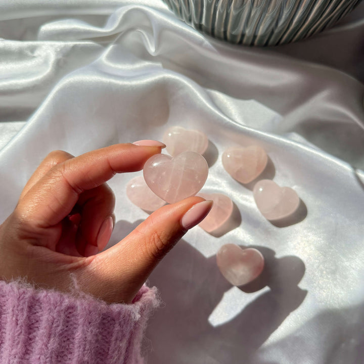 Rose Quartz Heart - My Sacred Soul
