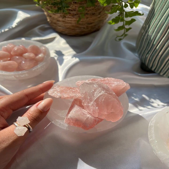 Raw Rose Quartz - My Sacred Soul