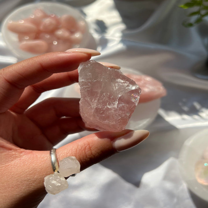 Raw Rose Quartz - My Sacred Soul