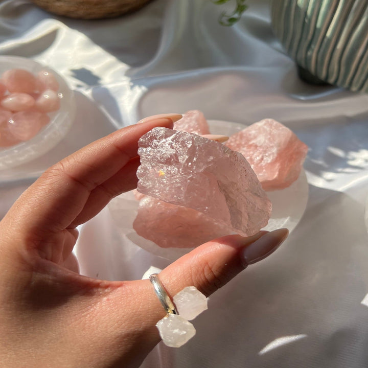 Raw Rose Quartz - My Sacred Soul